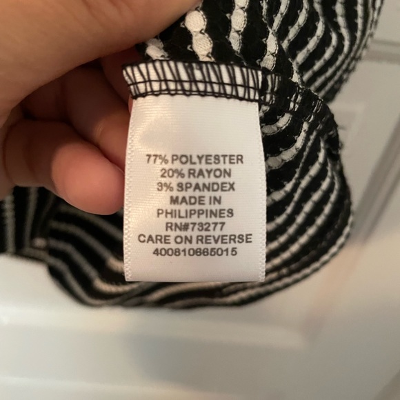 Womens Elle Stripped Blouse - Picture 4 of 8